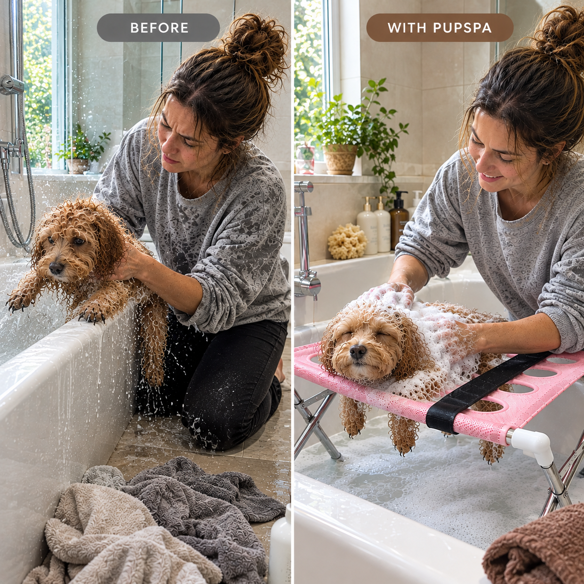 PupSpa: Calm Bath for Small Dogs
